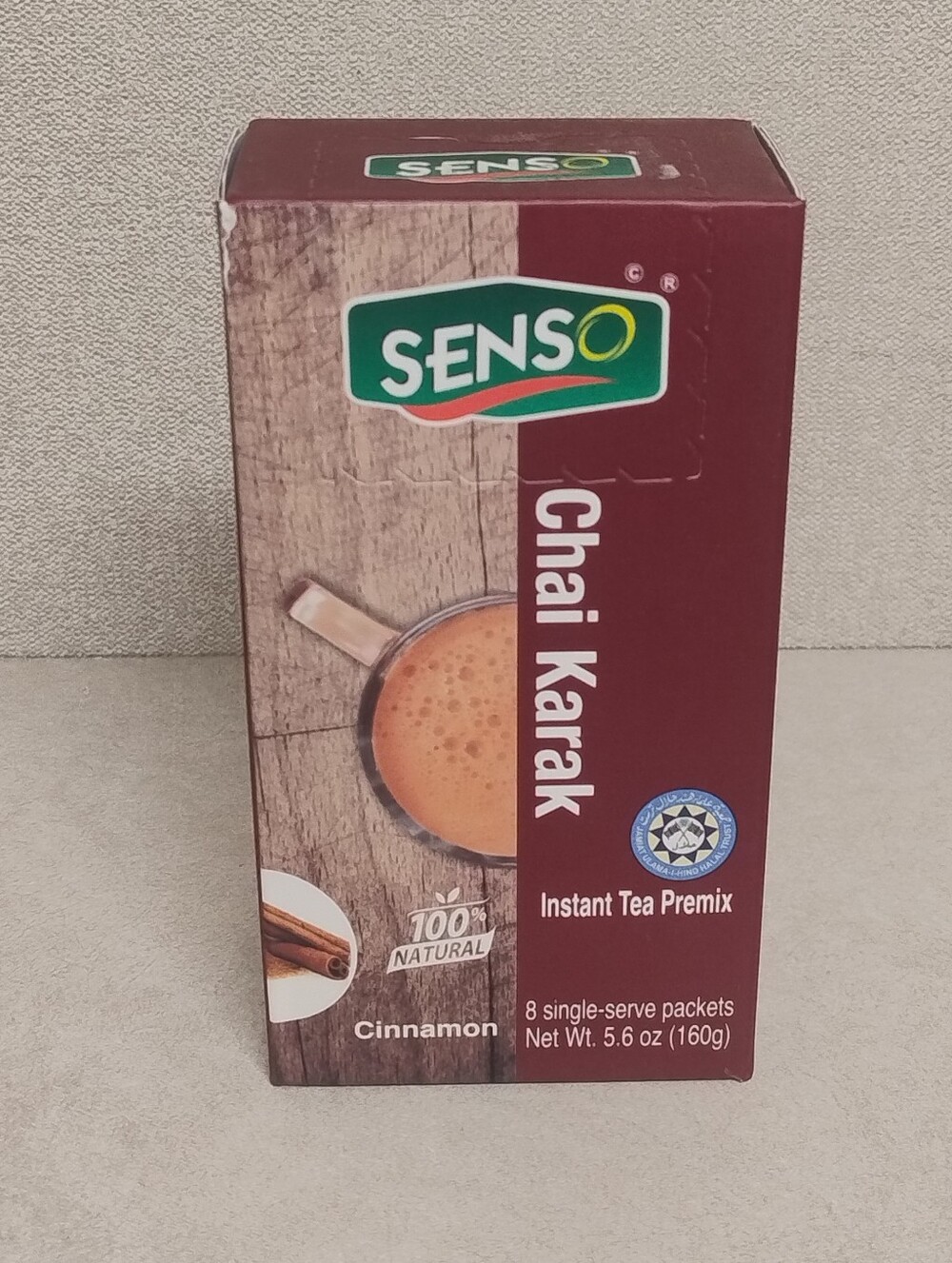 SENSO Chai Karak Cinnamon Instant Tea Premix - 8 Sticks